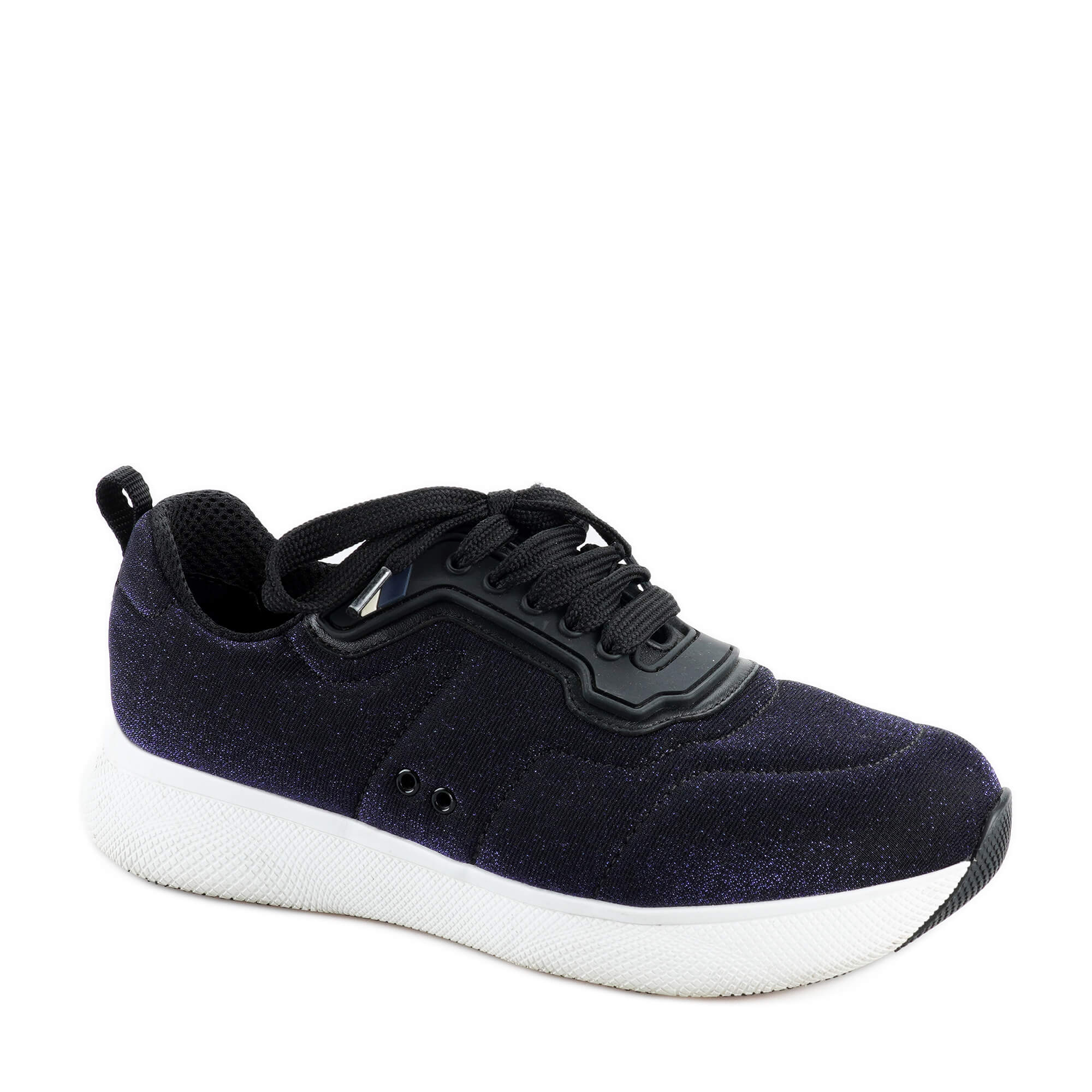 Prada - Navy Blue Neoprene Sneakers